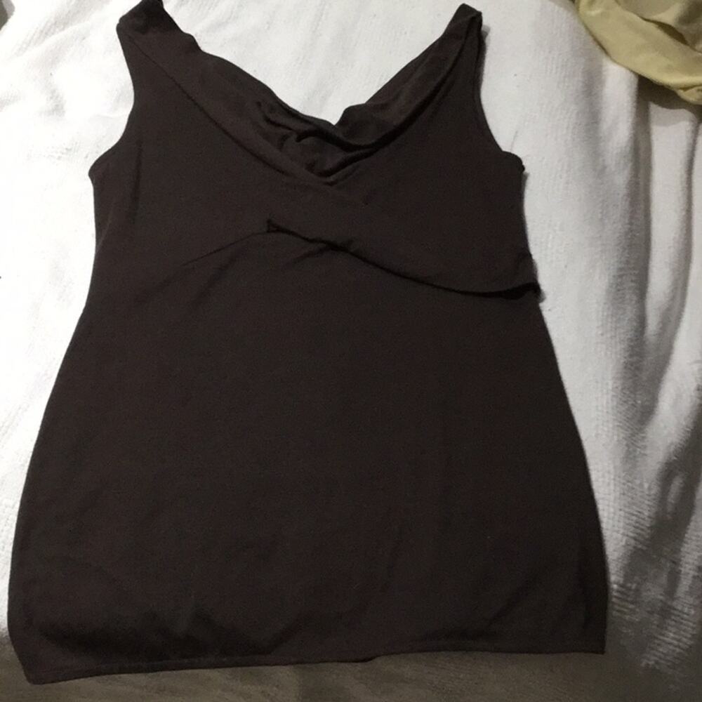 Banana Republic chocolate tank s nwot and perfect